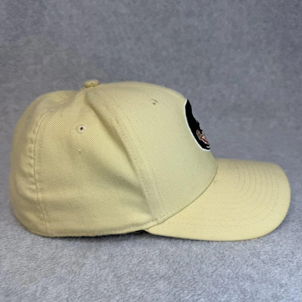 Florida State Seminoles Hat Cap Fitted‎ Mens Gold NCAA Football Nike Dri Fit
